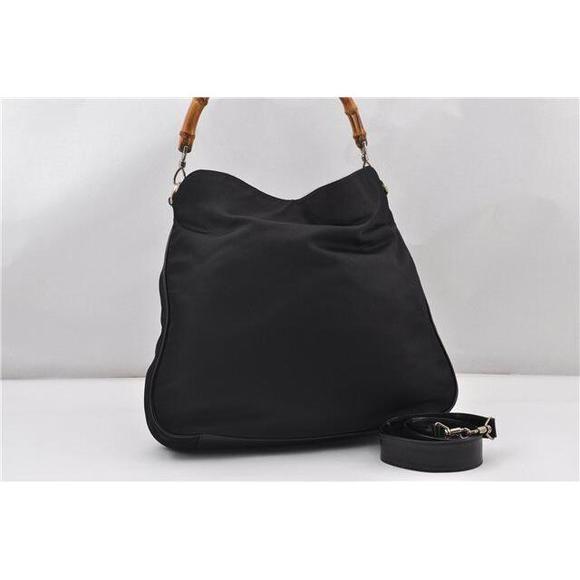 Auth Gucci Vintage Bamboo 2Way Shoulder #74844G12B - Picture 13 of 15